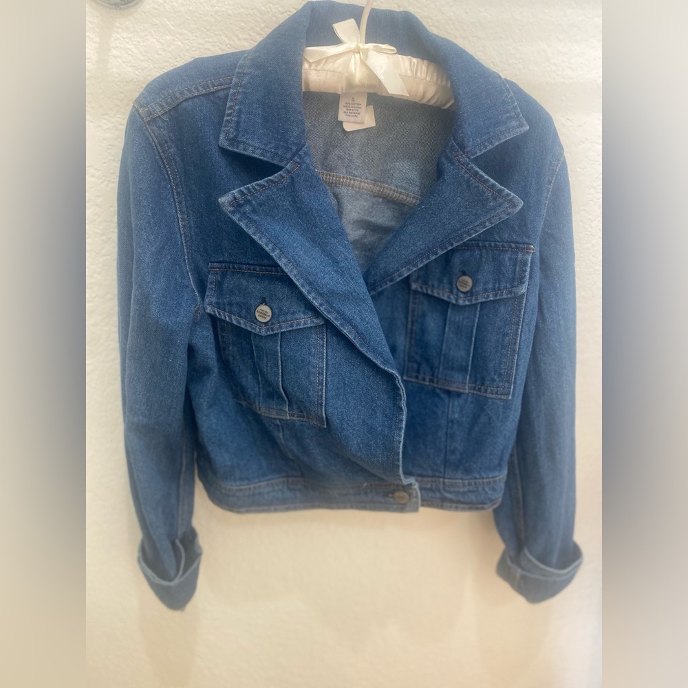 Republic denim S jean jacket over sized